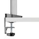 Maclean Uchwyt przegubowy na dwa monitory deluxe Ergo Office ER-449