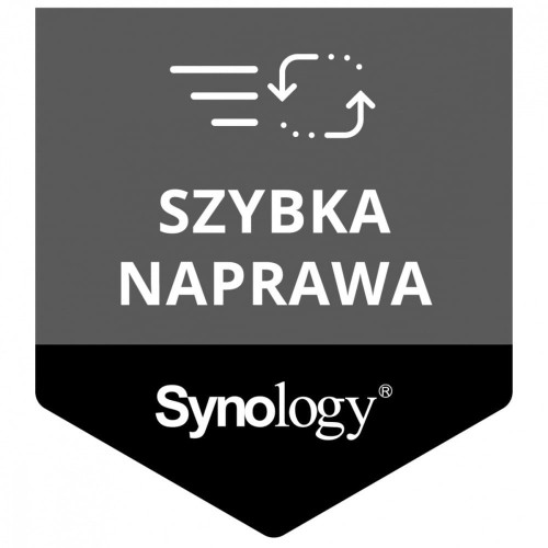 Synology Serwer NAS DS723+ 2x0HDD 2GB DDR4 AMD R1600 3,1Ghz 2x1GbE RJ45 3Y