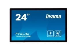 IIYAMA Monitor dotykowy 24 cale T2455MSC-B1 POJ.10PKT.IPS,HDMI,DP,USB3.0,CAM,MIC