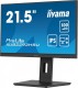IIYAMA Monitor 21.5 cala ProLite XUB2293HSU-B6 IPS,100Hz,HAS(150mm),1ms,HDMI,DP,2xUSB, FreeSync,2x2W,PIVOT