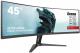 IIYAMA Monitor 45 cali G-Master GCB4580DQSN-B1, VA,DQHD,165HZ,USB-C-DOCK,RJ45,32:9,  1500R,450cd/m2,3000:1,0.8ms,3xUSB,2xHDMI,1xDP,2x3W,PowerDelivery-