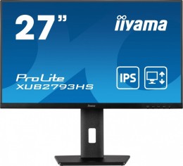 IIYAMA Monitor 27 cali XUB2793HS-B6 IPS,FHD,HDMI,DP,2x2W