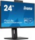 IIYAMA Monitor 24 cale XUB2490HSUH-B1 IPS,FHD,CAM,MIC,HDMI,DP,3xUSB(3.2),  100Hz,250cd,4ms,ADAPTIVE SYNC,FlickerFree,2x2W,WINDOWS HELLO