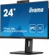 IIYAMA Monitor 24 cale XUB2490HSUH-B1 IPS,FHD,CAM,MIC,HDMI,DP,3xUSB(3.2),  100Hz,250cd,4ms,ADAPTIVE SYNC,FlickerFree,2x2W,WINDOWS HELLO