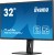 IIYAMA Monitor 32 cale XB3270QSU-B1 IPS,WQHD,HDMI,DP,100Hz,250cd,3ms,2x2W,  3xUSB(3.2),FlickerFree,VESA,HAS(150mm)