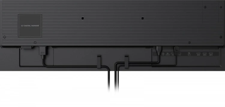 IIYAMA Monitor 50 cali LH5075UHS-B1AG,24/7,VA,ANDROID.11,4K,3xHDMI,DP,RJ45,  2xUSB,2x10W