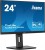 IIYAMA Monitor 24 cale XUB2497HSN-B2 IPS, USB-C Dock, HDMI, DP, 300cd, Pivot, HAS /5y/