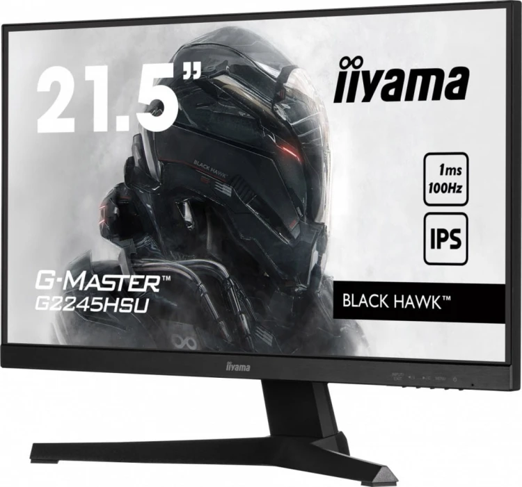 IIYAMA Monitor 22 cale G2245HSU-B2 IPS,FHD,100Hz,1ms,2xUSB,300cd