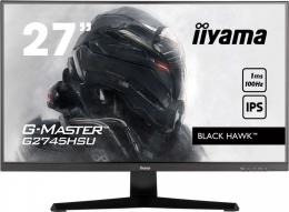 IIYAMA Monitor 27 cali G2745HSU-B2 IPS,FHD,100Hz,1ms,2xUSB,300cd