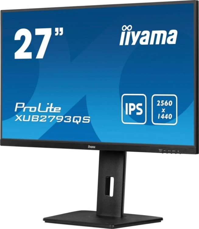 IIYAMA Monitor 27 cali XUB2793QS-B7,IPS,QHD,HAS(150mm),100Hz,300cd
