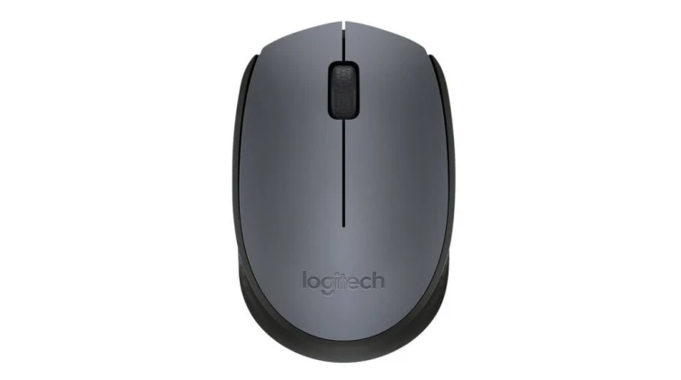 Logitech Mysz bezprzewodowa M170 Wireless Mouse Grey 910-004642