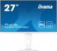 IIYAMA Monitor 27 cali XUB2797HSN-W2 IPS,FHD,USB-C Dock,HAS,300cd,1ms,sRGB99%,100Hz,HDMI,DP-out,USBx4,RJ45,2x2W/5y/