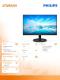 Philips Monitor 21.5 cali 221V8A VA HDMI Głośniki