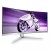 Philips Monitor 34 cale Evnia 34M2C8600 Curved QD OLED 175Hz HDMIx2 DP USB-C HDR HAS Ambiglow