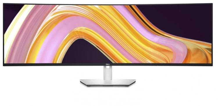 Dell Monitor UltraSharp 49 cali U4924DW LED 5K 32:9 QHD/DP/HDMI/5xUSB