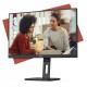 AOC Monitor 24E3QAF 23.8 cali IPS HDMI DP Pivot Głośniki
