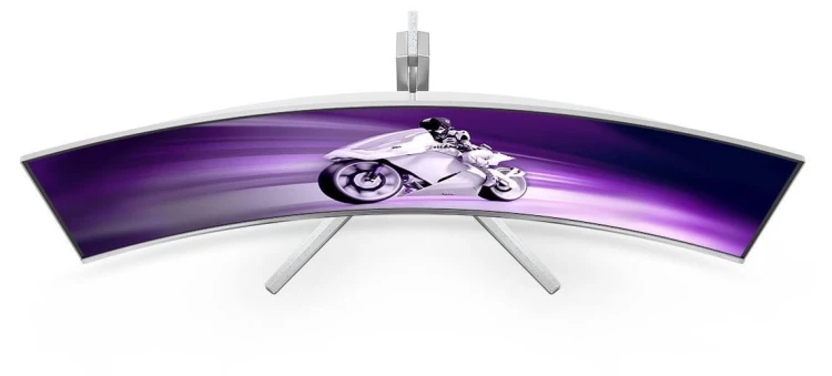 Philips Monitor zakrzywiony 49M2C8900L 48.9 cala QD OLED 144Hz HDMIx2 DP USB-C KVM HAS