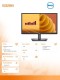 Dell Monitor E2225HS 21.4 cala LED VA FHD/(1920x1080)/16:9/DP/HDMI/VGA/Głośniki/3Y