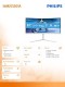 Philips Monitor 34 cale 34M2C5501A Curved VA 180Hz HDMIx2 DP HAS Ambiglow