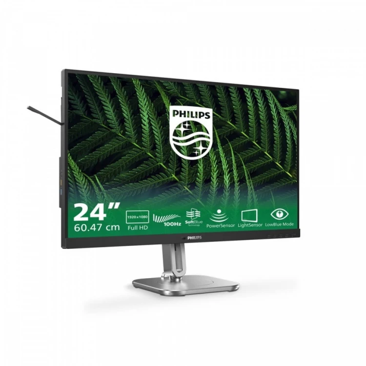 Philips Monitor 23.8 cala 24B2G5200 IPS 100Hz HDMI DP Pivot Głośniki