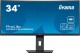 IIYAMA Monitor 34 cale XCB3494WQSN-B5 VA,UWQHD,1500R,USB-cDock,KVM,HAS(150mm)