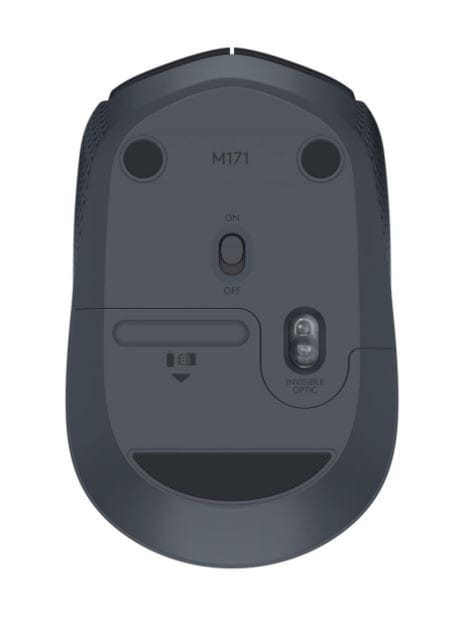 Logitech Mysz bezprzewodowa M171 Czarna  910-004424