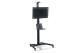 Digitus Stojak mobilny pojedynczy z półką, 1xLCD, max. 70", max. 50kg, VESA max. 600x400 pivot