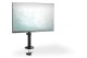 Digitus Uchwyt biurkowy kolumnowy pojedynczy 1xLCD max. 32 cale max. 8kg uchylno-obrotowy czarny