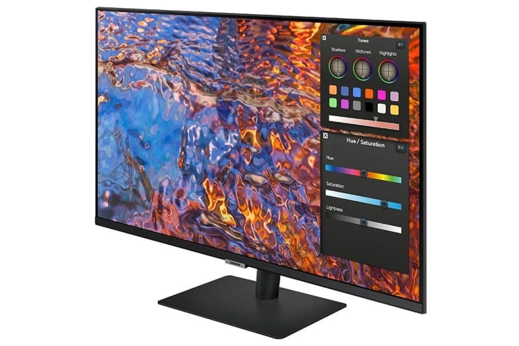 Samsung Monitor 32 cale ViewFinity S80PX IPS 3840x2160 UHD 16:9 1xHDMI 1xDP 1xUSB-C (90W) 3xUSB 3.0 LAN 5ms PinP/PbyP 60Hz HAS+PIV płaski 3YOn-Site