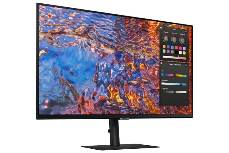 Samsung Monitor 32 cale ViewFinity S80PX IPS 3840x2160 UHD 16:9 1xHDMI 1xDP 1xUSB-C (90W) 3xUSB 3.0 LAN 5ms PinP/PbyP 60Hz HAS+PIV płaski 3YOn-Site