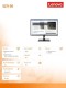 Lenovo Monitor ThinkVision S27i-30 27 cali 63DFKAT4EU