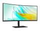 Samsung Monitor 34 cale ViewFinity S65UA VA 3440x1440 UWQHD 21:9 1xHDMI 1xDP 1xUSB-C(90W) 3xUSB 3.0 LAN (RJ45) 5ms 100Hz HAS+PIVOT zakrzywiony głośnik