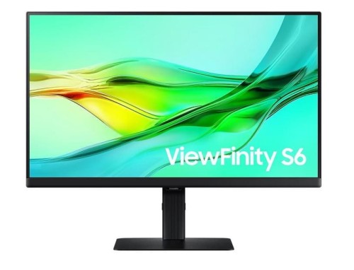 Samsung Monitor 24 cale ViewFinity S60UD IPS 2560x1440 WQHD 16:9 1xHDMI 2xDP(In+Out) 1xUSB-C 90W 3xUSB 3.0 LAN KVM 5ms PinP/PbyP 100Hz HAS+PIV płaski