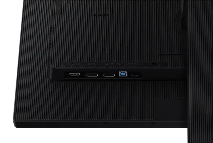 Samsung Monitor 24 cale ViewFinity S60UD IPS 2560x1440 WQHD 16:9 1xHDMI 2xDP(In+Out) 1xUSB-C 90W 3xUSB 3.0 LAN KVM 5ms PinP/PbyP 100Hz HAS+PIV płaski