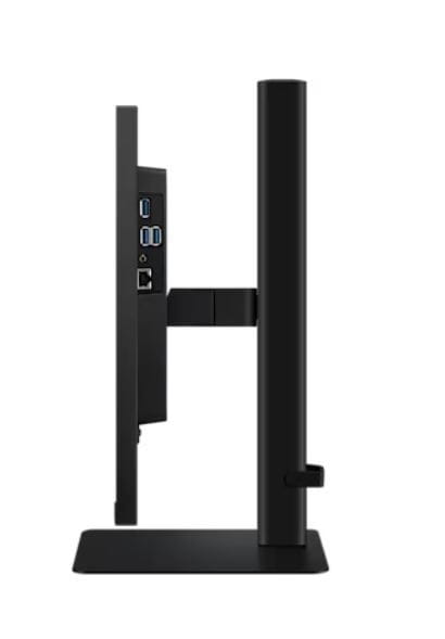 Samsung Monitor 24 cale ViewFinity S60UD IPS 2560x1440 WQHD 16:9 1xHDMI 2xDP(In+Out) 1xUSB-C 90W 3xUSB 3.0 LAN KVM 5ms PinP/PbyP 100Hz HAS+PIV płaski