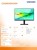 Samsung Monitor 24 cale ViewFinity S60UD IPS 2560x1440 WQHD 16:9 1xHDMI 2xDP(In+Out) 1xUSB-C 90W 3xUSB 3.0 LAN KVM 5ms PinP/PbyP 100Hz HAS+PIV płaski