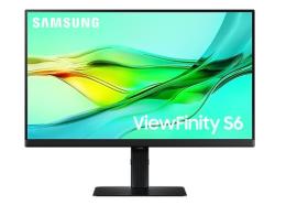 Samsung Monitor 27 cale ViewFinity S60UD IPS 2560x1440 WQHD 16:9 1xHDMI 2xDP(In+Out) 1xUSB-C 90W 3xUSB 3.0 LAN KVM 5ms PinP/PbyP 100Hz HAS+PIV płaski
