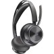 POLY Zestaw słuchawkowy Voyager Focus 2  certyfikatem Microsoft Teams USB-C-C z podstawką ładującą, przejściówka USB-C/A 9T9J6AA