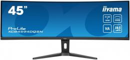 IIYAMA Monitor 44.5 cala XCB4594DQSN-B1 VA,DQHD,165HZ,USB-C-DOCK,RJ45,32:9,1500R,450cd/m2,3000:1,0.8ms,3xUSB,2xHDMI,1xDP,2x3W,PD-90W