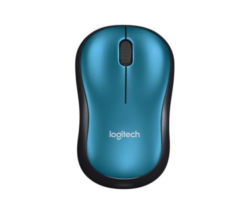 Logitech Mysz bezprzewodowa M185 910-002236 niebieska