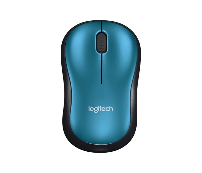 Logitech Mysz bezprzewodowa M185 910-002236 niebieska
