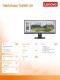 Lenovo Monitor 34 cale ThinkVision T34WD-40 64AEZAT1EU
