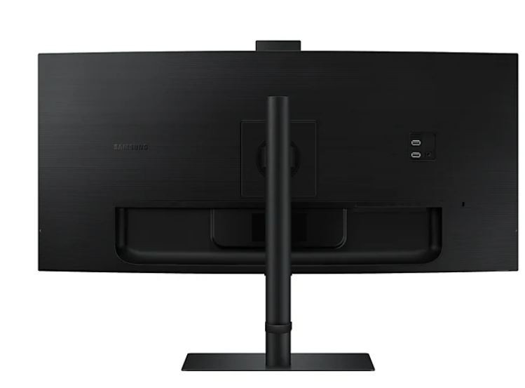 Samsung Monitor 34 cale ViewFinity S65VC VA 3440x1440 UWQHD 21:9 1xHDMI 1xDP 1xUSB-C (90W) 2xUSB 3.0 LAN (RJ45) 5ms HAS Webcam głośniki zakrzywiony 3Y
