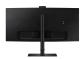 Samsung Monitor 34 cale ViewFinity S65VC VA 3440x1440 UWQHD 21:9 1xHDMI 1xDP 1xUSB-C (90W) 2xUSB 3.0 LAN (RJ45) 5ms HAS Webcam głośniki zakrzywiony 3Y