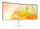 Samsung Monitor 34 cale ViewFinity S65CT VA 3440x1440 UWQHD 21:9 1xHDMI 1xDP 2xTB 4.0(90W/15W) 3xUSB 3.0 LAN 5ms 100Hz HAS gł. zakrzyw. biały 2Yd2d