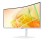 Samsung Monitor 34 cale ViewFinity S65CT VA 3440x1440 UWQHD 21:9 1xHDMI 1xDP 2xTB 4.0(90W/15W) 3xUSB 3.0 LAN 5ms 100Hz HAS gł. zakrzyw. biały 2Yd2d