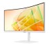 Samsung Monitor 34 cale ViewFinity S65CT VA 3440x1440 UWQHD 21:9 1xHDMI 1xDP 2xTB 4.0(90W/15W) 3xUSB 3.0 LAN 5ms 100Hz HAS gł. zakrzyw. biały 2Yd2d