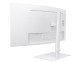 Samsung Monitor 34 cale ViewFinity S65CT VA 3440x1440 UWQHD 21:9 1xHDMI 1xDP 2xTB 4.0(90W/15W) 3xUSB 3.0 LAN 5ms 100Hz HAS gł. zakrzyw. biały 2Yd2d