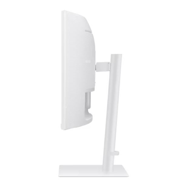 Samsung Monitor 34 cale ViewFinity S65CT VA 3440x1440 UWQHD 21:9 1xHDMI 1xDP 2xTB 4.0(90W/15W) 3xUSB 3.0 LAN 5ms 100Hz HAS gł. zakrzyw. biały 2Yd2d