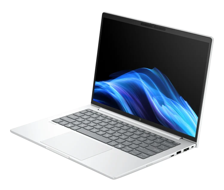 Machu_Lapaz_CS_14_Elitebook_GlacierSilver_Catalog_AHS_WhiteBG_FrontLeftOpen_3225949.webp